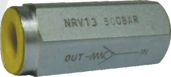 Inline High Pressure Check Valve — CV