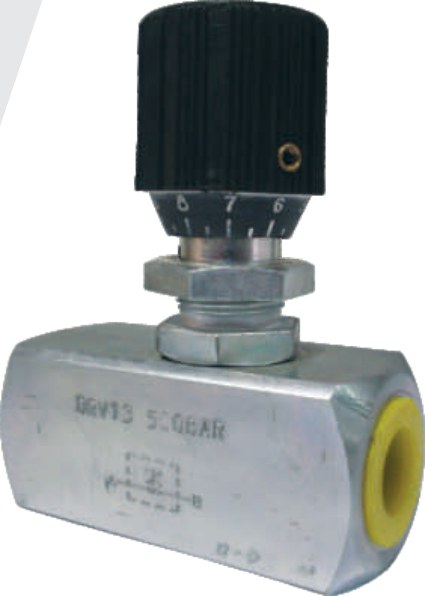 Flow Control Valve with Check Valve — DRV