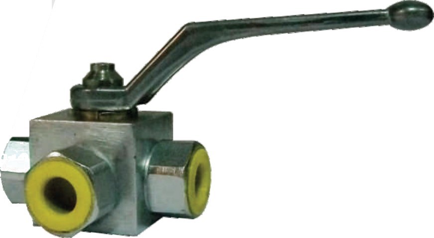 High Pressure Ball Valve — KH3 (3-Way, Standard)