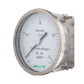 Double Diaphragm Differential Pressure Gauge