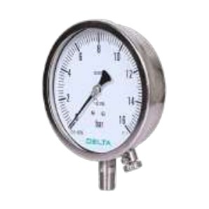 All SS Pressure Gauge — External Zero Adjustment