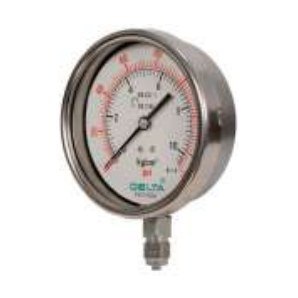 All SS Economical Pressure Gauge — Compact Case