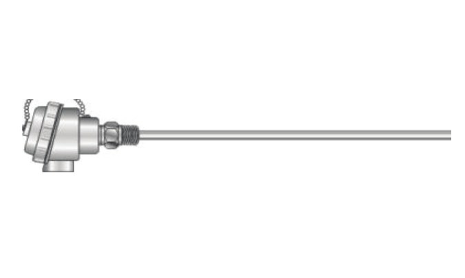 RTD Assembly with Fixed Threaded Extension