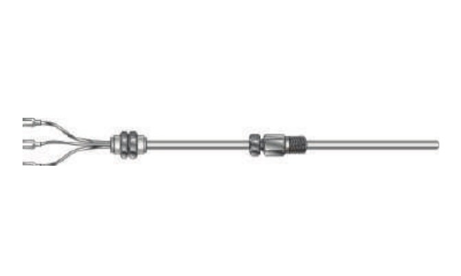 RTD Insert with Threaded Pot & Lead Wires