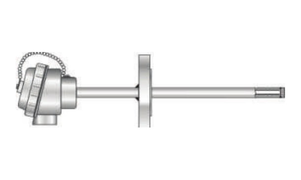Thermocouple Assembly with Protecting Tube (Flanged Connection)