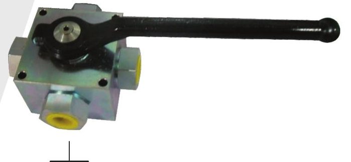 KH4 High Pressure Ball Valve — 4-Way