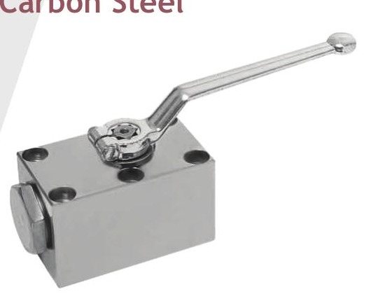KHP2 Manifold Block Mounted High Pressure Ball Valve — 2-Way