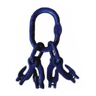 G100 Integrated Shortening Hook Assembly with Master Link — 4-Leg