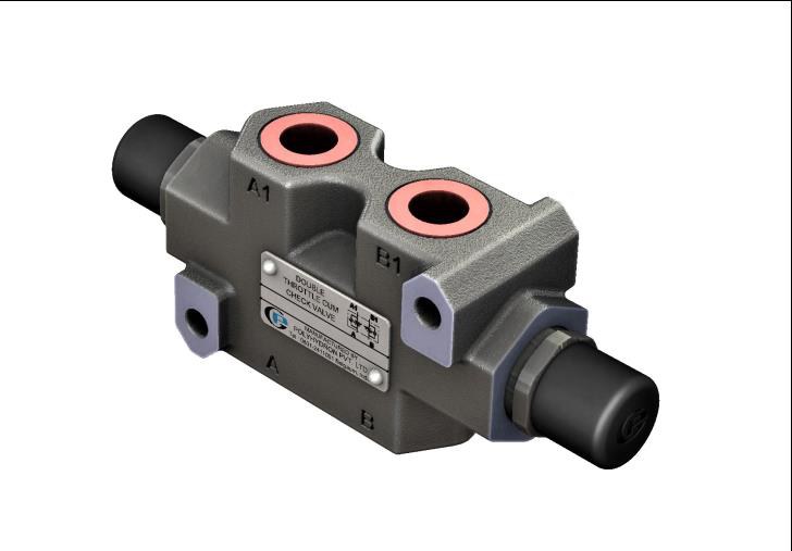 Double Throttle cum Check Valve — 2TCL10
