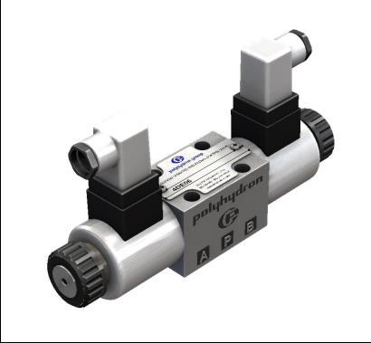 Solenoid Operated Directional Control Valve — 4DE06 (CETOP 3)