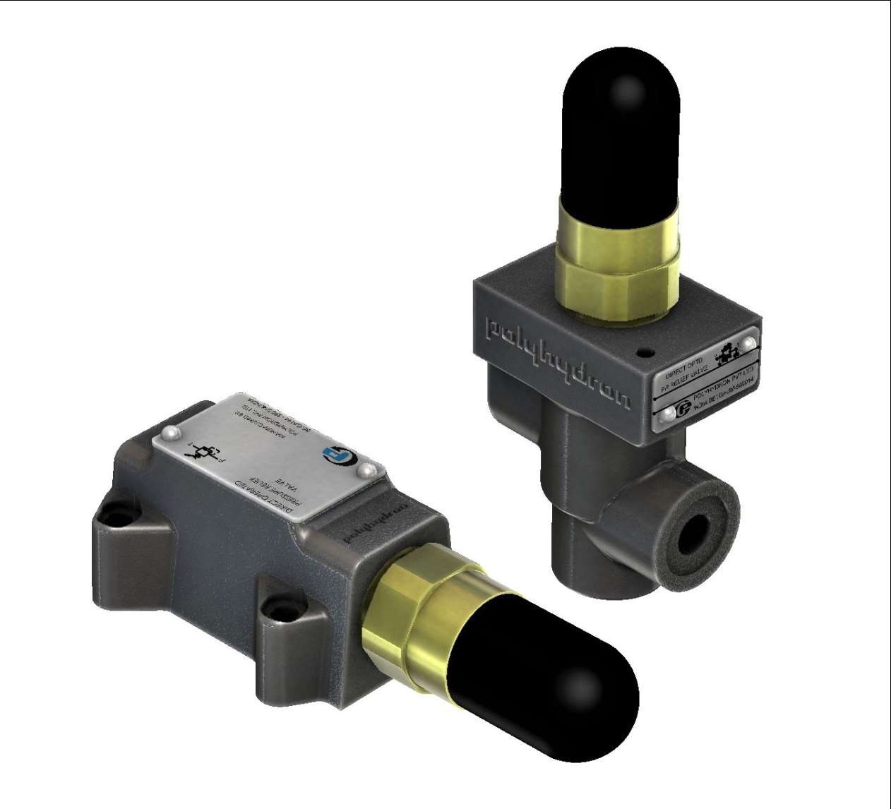 Direct Acting Pressure Relief Valve — DPR (Size 06 / 10 / 20)
